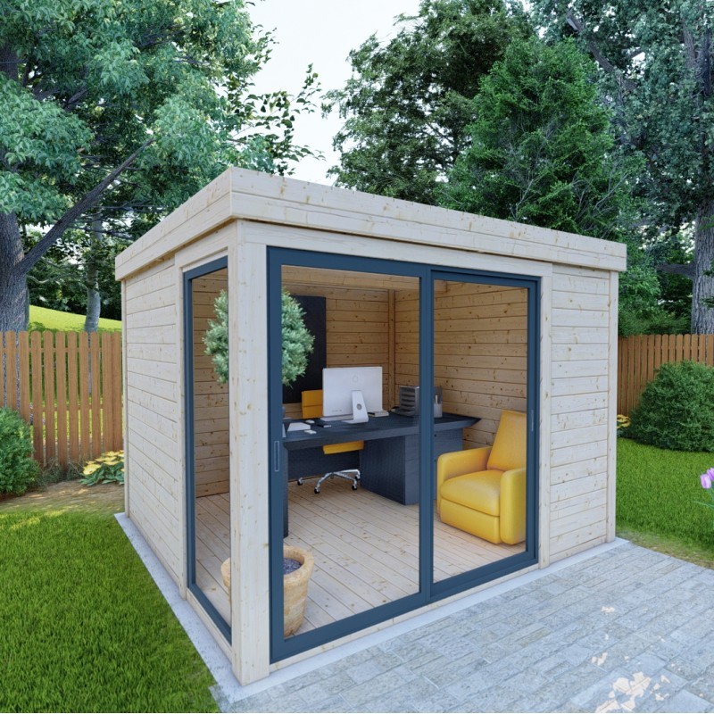 Gardy Shelter Abri de jardin bois 5 à 10 m² Bois massif Marron 8.88m² Gardy Shelter Abri de jardin bois 5 à 10 m² Bois massif Marron 8.88m²