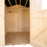 Abri de jardin en bois 2,56m² + plancher - Habrita