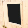 Abri de jardin en bois 2,56m² + plancher - Habrita