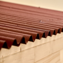 Abri de jardin en bois massif 16m² – madriers 28mm - Habrita