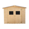Abri en bois massif 5,76m² Habrita