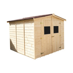 Abri en bois massif 5,76m² Habrita