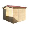 Abri en bois massif 5,76m² Habrita