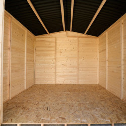 Abri en bois massif 5,76m² Habrita