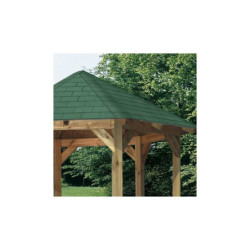 Kiosque hexagonal en bois Lissabon - Diam. 2,99m - Karibu