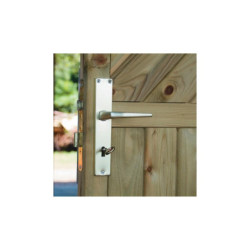 Abri adossé Juist 2 en bois certifié 3,28m² - Karibu