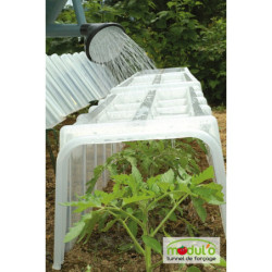 Tunnel de forçage 3 bases soit 1,17m² + 2 embouts + 10 piquets Modul'o 40