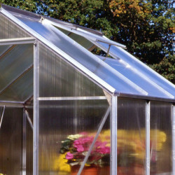 Serre de jardin 3,8m² en polycarbonate 4mm Popular - Halls