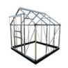 Serre de jardin 3,8m² en polycarbonate 4mm Popular - Halls
