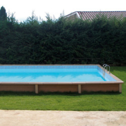 Piscine béton rectangulaire NATURALIS 2 - 6,06x3,24x1,28m