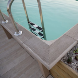 Piscine béton rectangulaire NATURALIS 2 - 6,06x3,24x1,28m