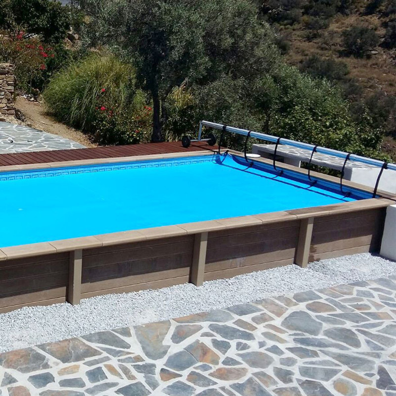 Piscine béton rectangulaire NATURALIS 3 - 7,50x3,24x1,28m