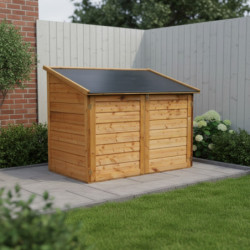 Coffre de jardin en bois Trocadero 1200L