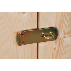 Abri de jardin Tobin 3 de 3,31m² panneaux bois 14mm - Karibu