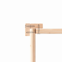 Abri de jardin Tobin 3 de 3,31m² panneaux bois 14mm - Karibu