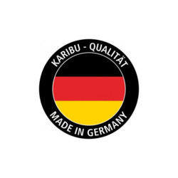 Abri de jardin Tobin 3 de 3,31m² panneaux bois 14mm - Karibu