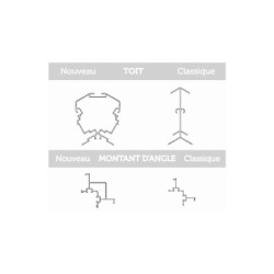 Serre de jardin 5m² en polycarbonate 6mm Compact Nye - Juliana