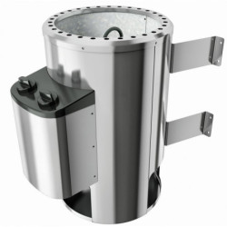 Poêle karibu prêt à brancher 3,6KW avec commande intégrée