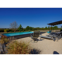 Piscine bois rectangulaire 500x800cm LINEA toute équipée UBBINK