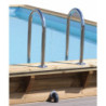 Piscine bois rectangulaire 500x800cm LINEA toute équipée UBBINK