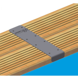 Piscine bois rectangulaire 500x800cm LINEA toute équipée UBBINK