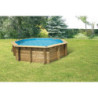 Piscine bois octogonale Diam 510cm OCEA toute équipée UBBIN