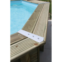 Piscine bois octogonale Diam 510cm OCEA toute équipée UBBIN