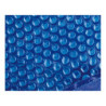 Bâche à bulles bordée - 410 cm - 400μ pour piscines en bois Ubbink	