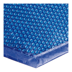 Bâche à bulles bordée - 410 cm - 400μ pour piscines en bois Ubbink	