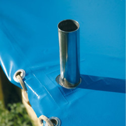Bâche de sécurité hivernage Diam 410cm PVC 550gr pour piscines Ubbink