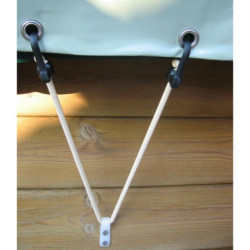 Bâche de sécurité hivernage Diam 410cm PVC 550gr pour piscines Ubbink