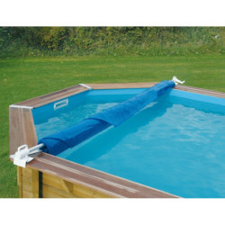 Enrouleur bâche à bulles amovible Ubbink