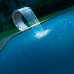 Cascade Mamba 20 LED pour piscine ou bassin de jardin Ubbink sur l