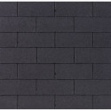 Shingles rectangulaires pour toiture abri de jardin 3m² Gardy Shelter - Noir