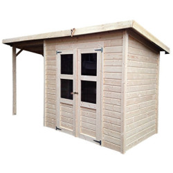 Petit abri de jardin en bois 3,26m² Merseburg 3 - Karibu