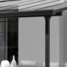 Toit de terrasse 12,83m² sur structure aluminium et couverture en polycarbonate TT 3042 AL