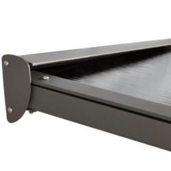 Toit de terrasse 12,83m² sur structure aluminium et couverture en polycarbonate TT 3042 AL