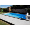 Piscine bois rectangulaire 350x505cm AZURA toute équipée UBBINK