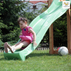 Station de jeux en bois séché lasuré RAINBOW FORTRESS TIP - FUNGOO