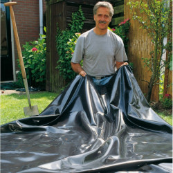 Bâche de bassin pré-découpée 4x3m PVC 0,5mm Ubbink 