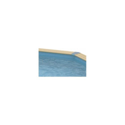 Liner bleu seul pour piscine bois octogonale allongée 300x490cm SUNWATER UBBINK