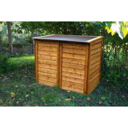 Coffre de jardin en bois Trocadero 1350L