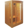 Sauna infrarouge panneaux carbone 2050W 2 places - SNÖ