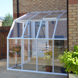Véranda en PVC et polycarbonate transparent 200x262cm Sun Room - RION