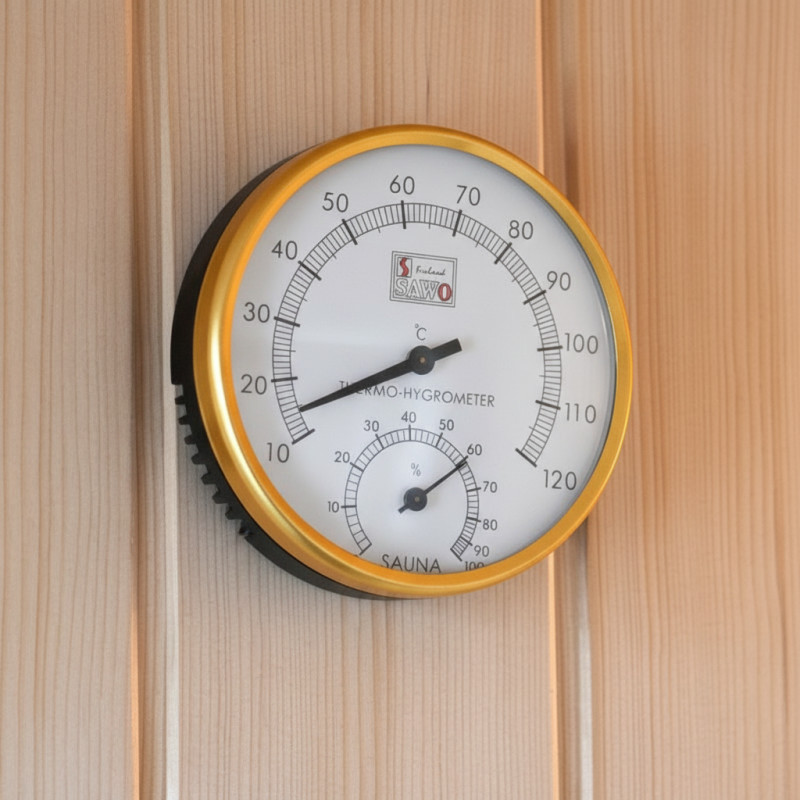 Thermomètre-hygromètre pour saunas traditionnels - Snö