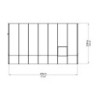 Véranda en PVC et polycarbonate transparent 258x446cm Sun Room - RION