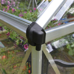 Serre de jardin en alu et polycarbonate 2,3m² Harmony™ Silver – Palram