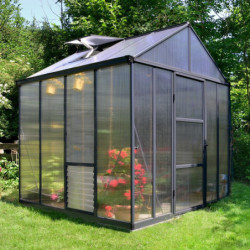 Serre de jardin en alu et polycarbonate 5,9m² Glory™ Premium – Palram