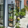Serre urbaine en verre trempé avec roulettes City Greenhouse - Juliana