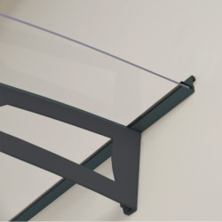 Auvent marquise transparent AQUILA™ 1500 – Palram